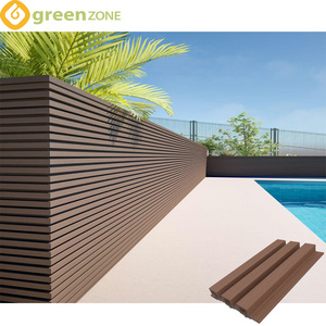 outside weatherproof louver designs eco office house modern slat flat composed external wpc wall panels