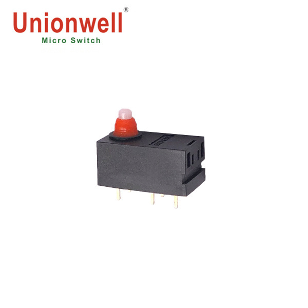 0.1A 12VAC Electric Waterproof  Switch for Automotive 3 pins micro switch