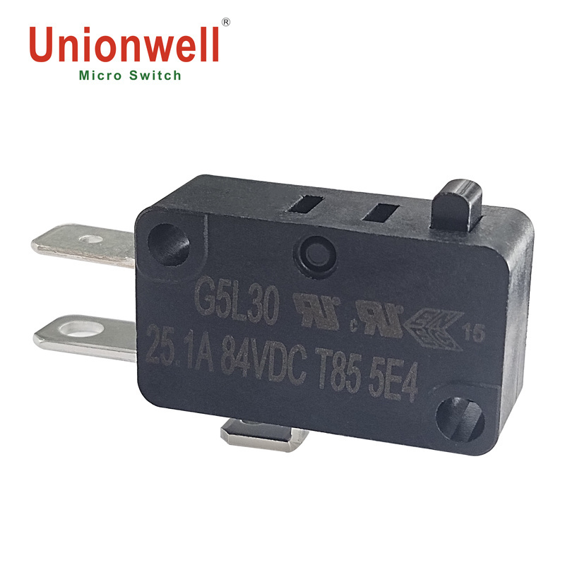 Hot Selling Unionwell Used In Mowers Garden Tractors Trimmers 25A 84Vdc Large Direct Current Micro Switch