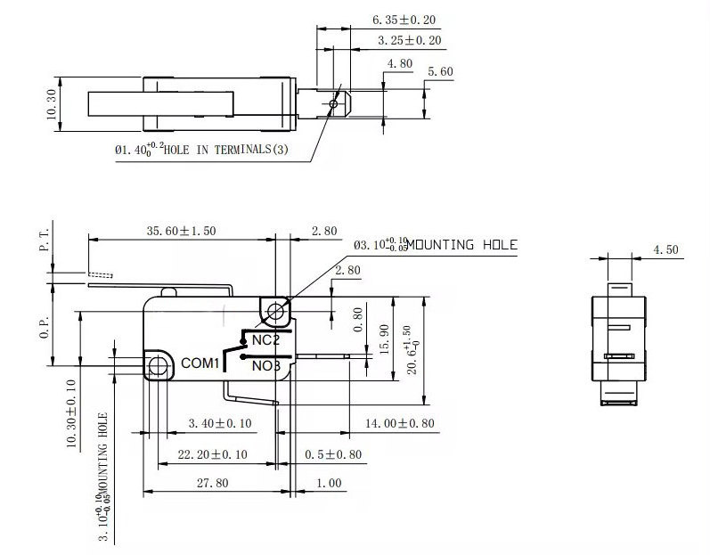 Unionwell G5T16  5A 250VAC  explosion proof bus/home appliance/elevator  dpdt micro switch 85 5e4