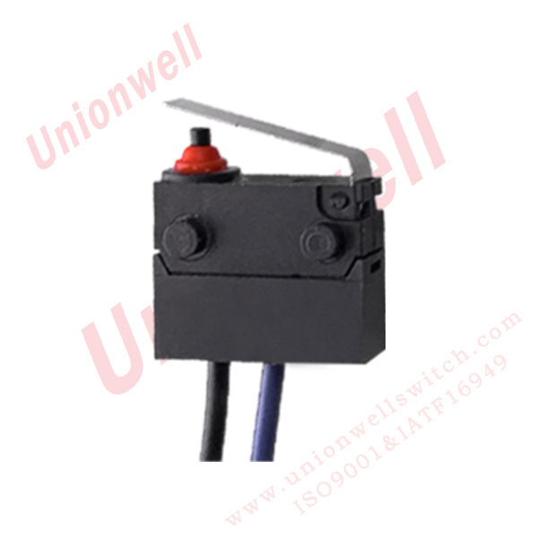 Unionwell Hot Selling 0.1A 48VAC Micro Switch for Automotive Switch Application