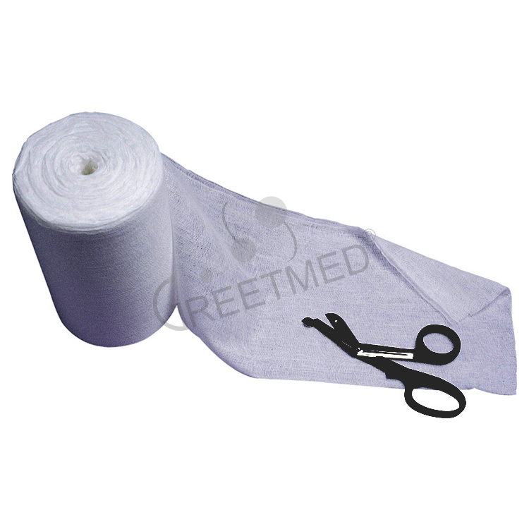 X Ray Detectable Gauze Bandage Rolls Paper Packed 36x100 Sterile Cotton Medical 4ply 100 Yards Absorbent Gauze Roll