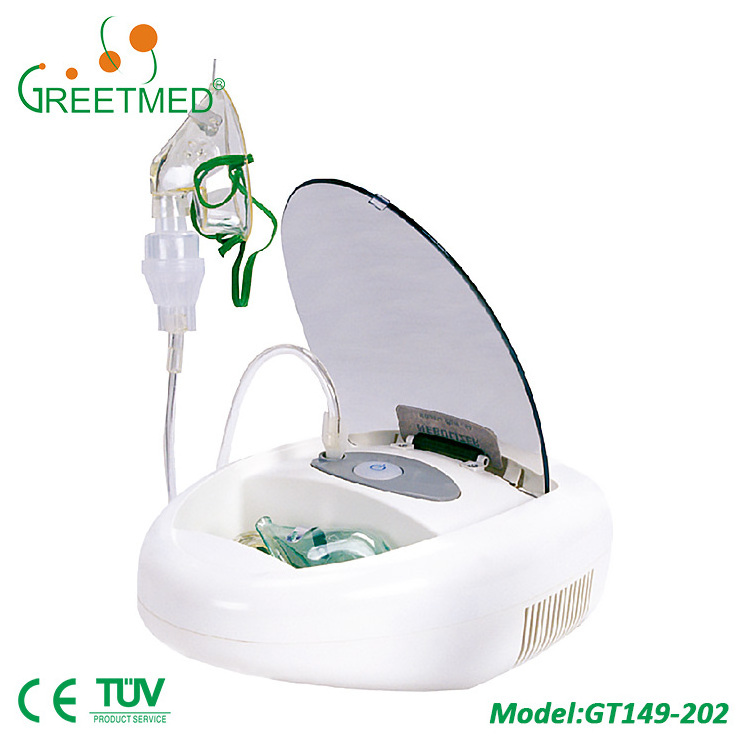 New Design Electric Portable Medical Air Compressor Nebulizer Ce Walgreens Nebulizer Machine Price 3 Years Dosing Device 100 PCS