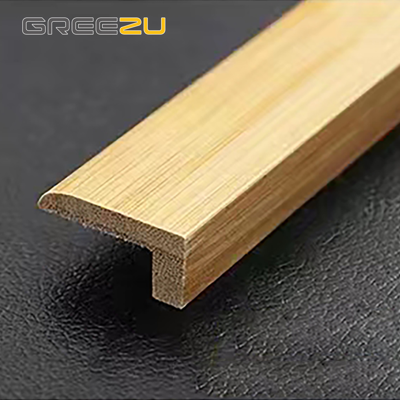 Modern Eco-Friendly Bamboo Wood Skirting Board Flooring Accessories for Villa Bamboo End Capping and Angle Cover