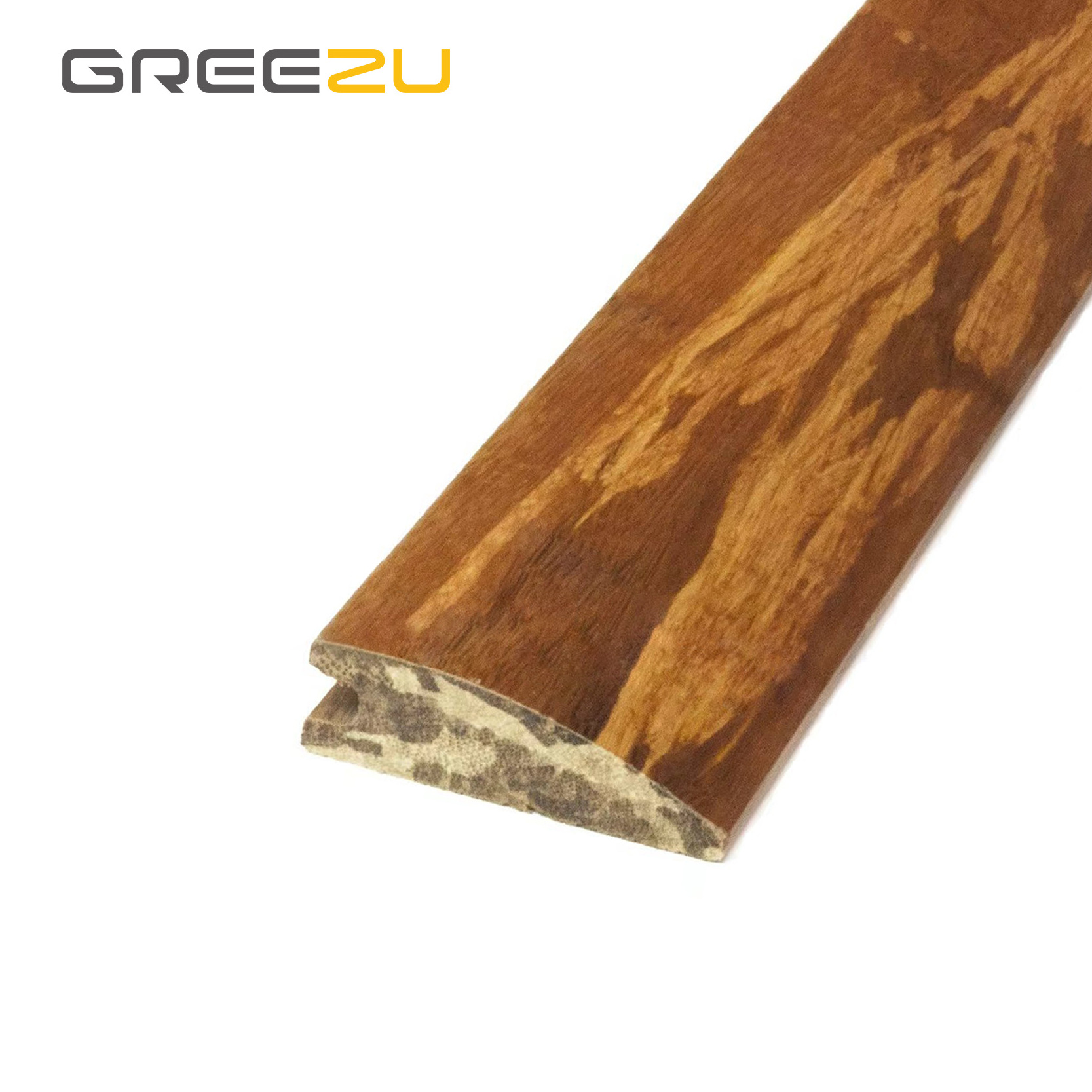 Greezu Direct factory Suelo de bambu accessories Waterproof hreshold Strand woven bamboo flooring accessories