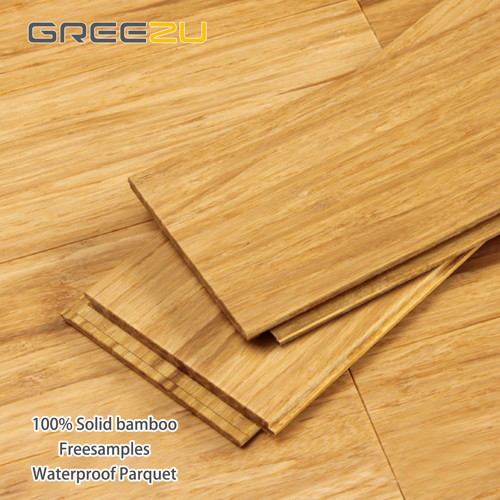 Strand woven bamboo flooring hbwf click system bamboo flooring Waterproof bamboo Parquet flooring for indoor installed by float