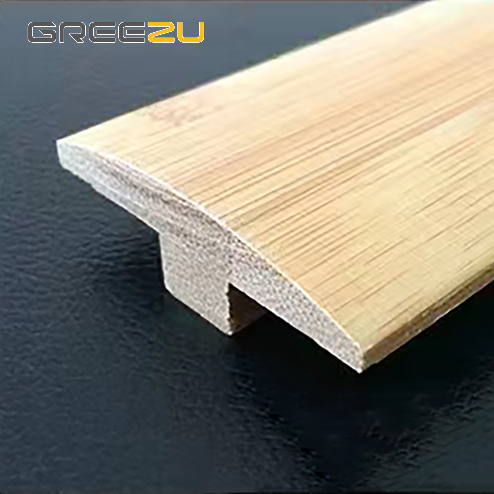 Modern Eco-Friendly Bamboo Wood Skirting Board Flooring Accessories for Villa Bamboo End Capping and Angle Cover