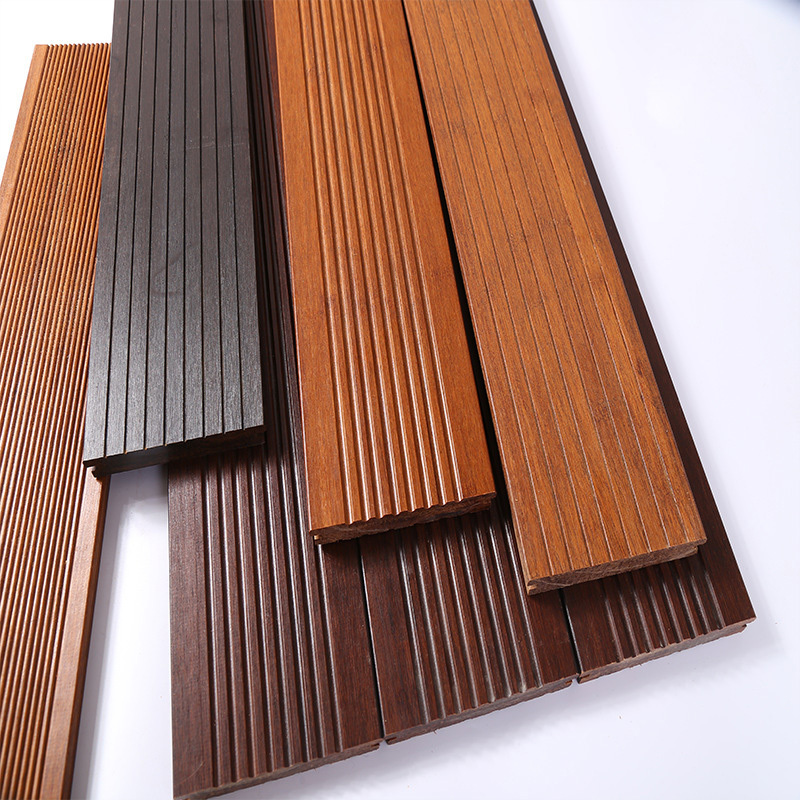 Anti-Corrosion High Density Outdoor Strand Woven Bamboo Decking Bamboo Wood Outdoor Decking Flooring