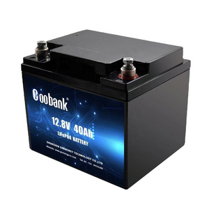 Hot Selling Wholesale 12V 40AH Rechargeable  LiFePO4 battery lithium ion batteries with built-in BMS for caravan RV