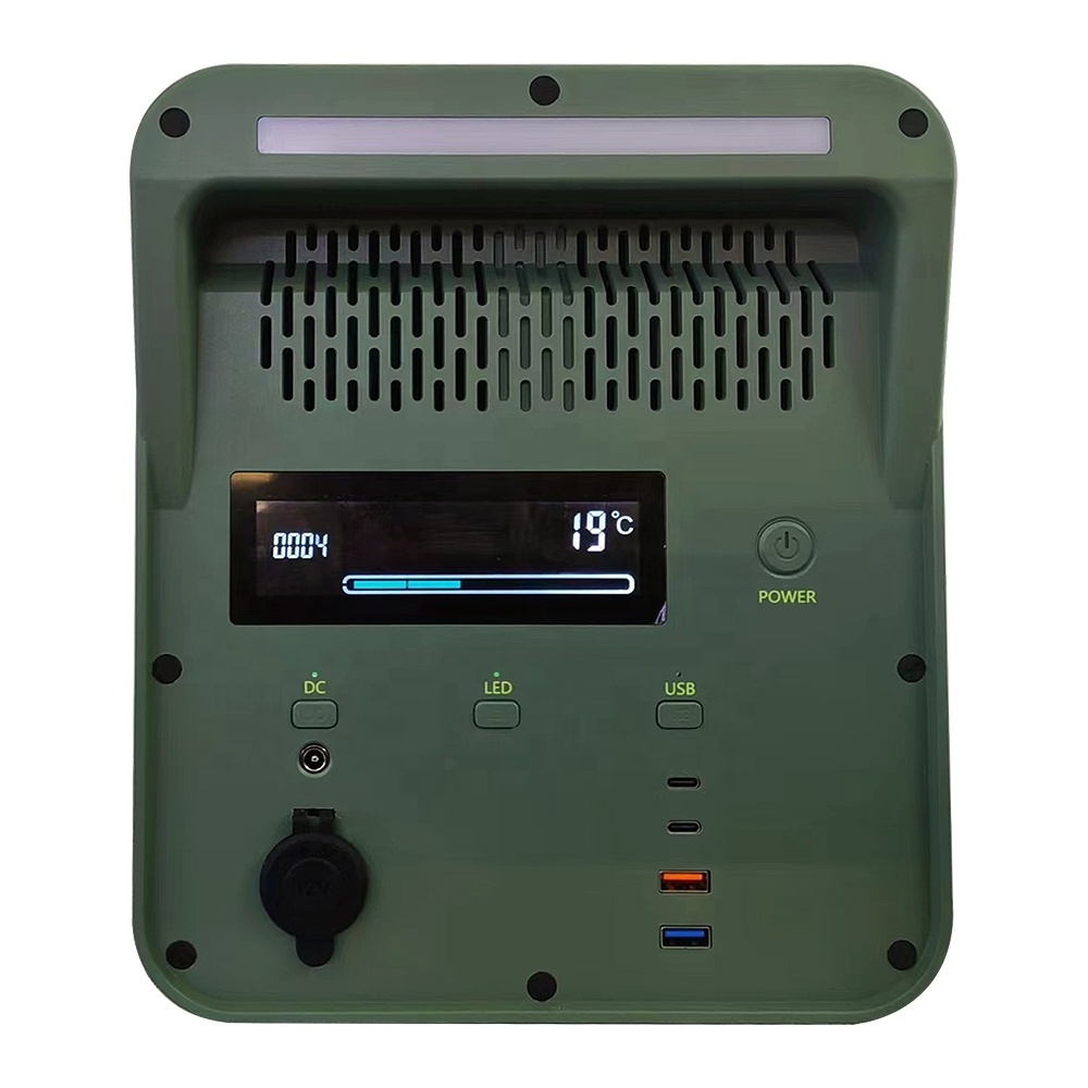 700W 1500W 2000W Portable power supply Emergency power supply 24v 25.6V energy storage battery