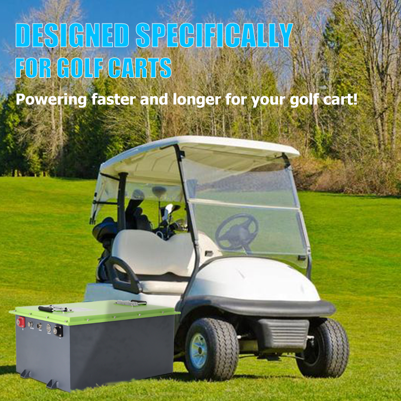 Grenergy Smart APP Golf Cart Power Battery 36V 48V 50Ah 100Ah Golf Cart Battery Lifepo4 48V 60Ah Lithium Ion Battery