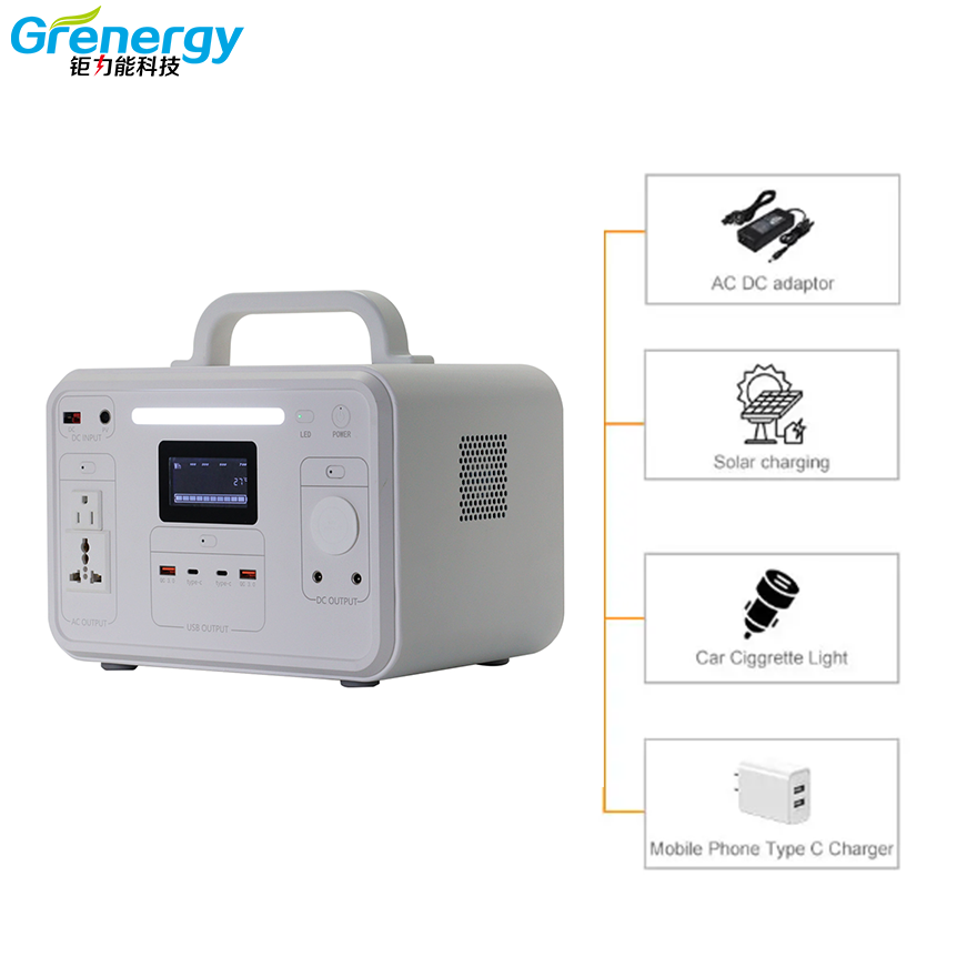 24 volt lifepo4 battery 22.4V 30AH  portable power station 700w