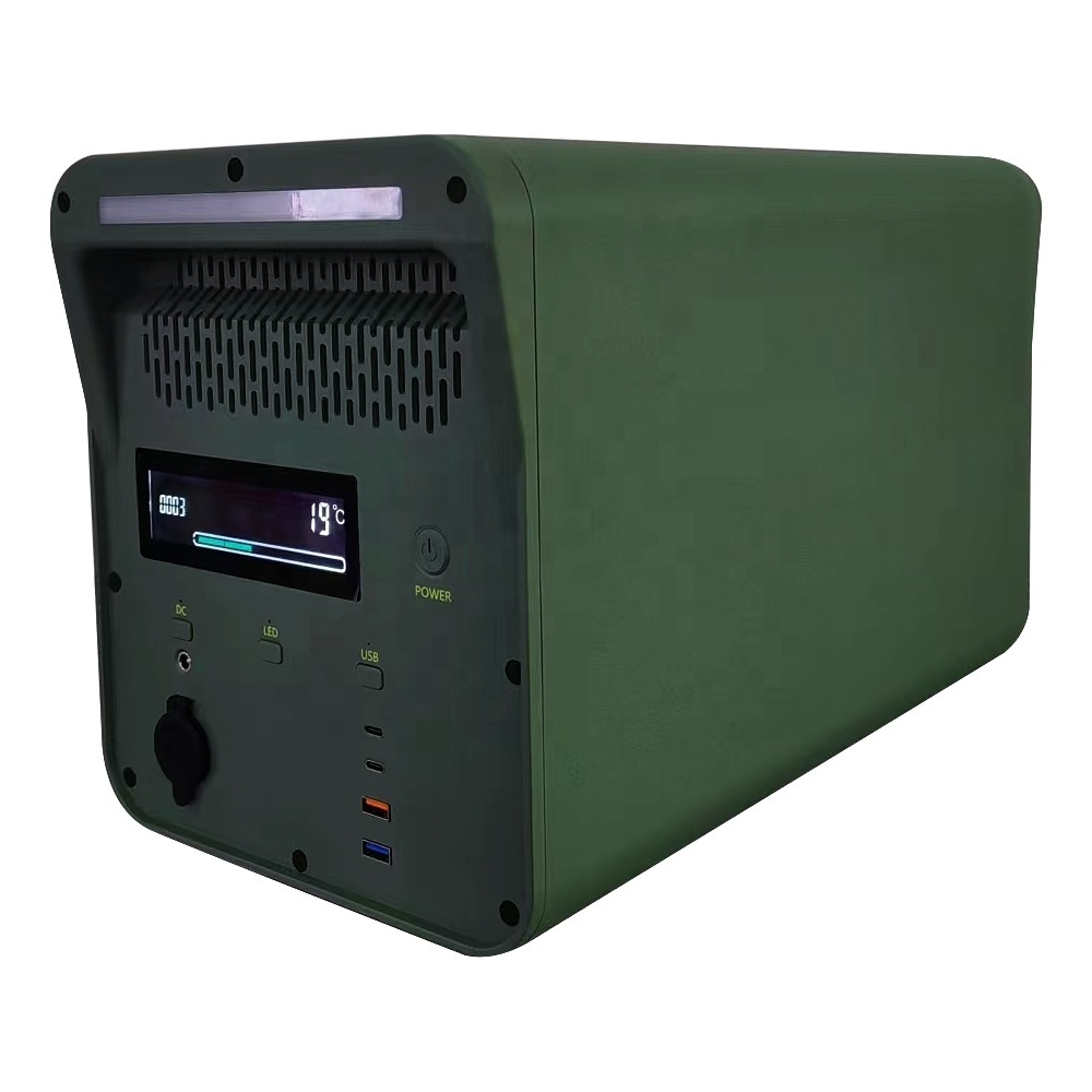 700W 1500W 2000W Portable power supply Emergency power supply 24v 25.6V energy storage battery