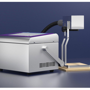 Phone Case Printer 20W Fiber Laser Engraving Marking Machine for Credit Card Making Machine