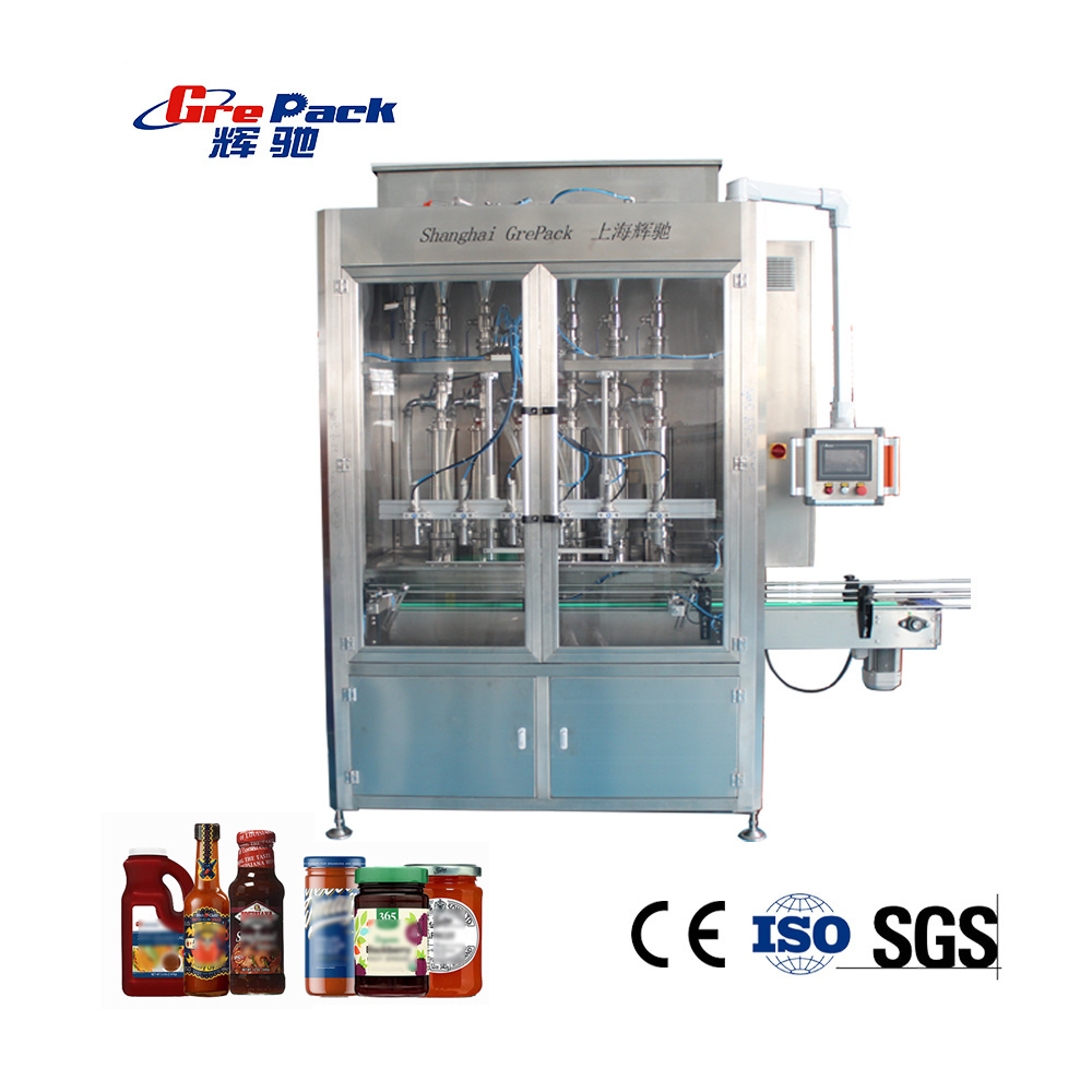 High-Precision Automatic Salad Dressing/Seafood Sauce/Peanut Butter Filling Machine