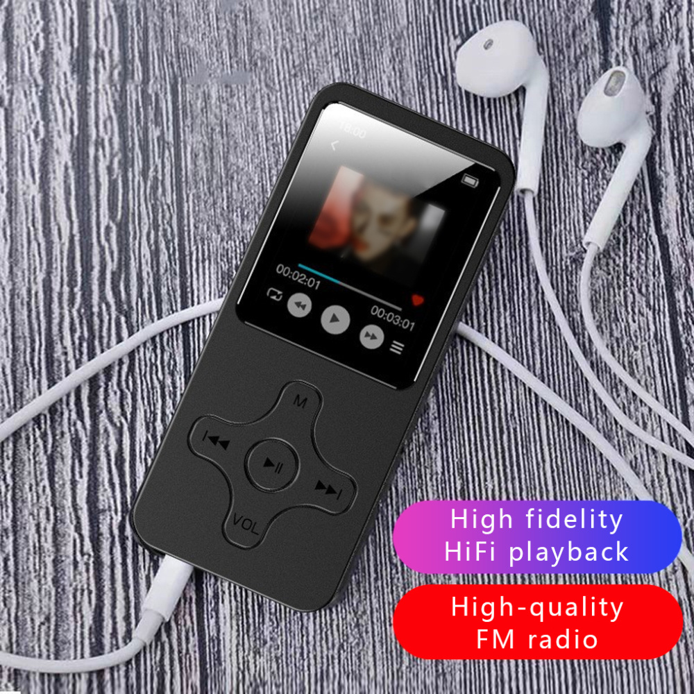 8gb 16gb 32gb 64GB MP3 Player with Blue-tooth 5.0  Music MP3 MP4 Player for Kids with FM Radio HD Speaker for Sports Running