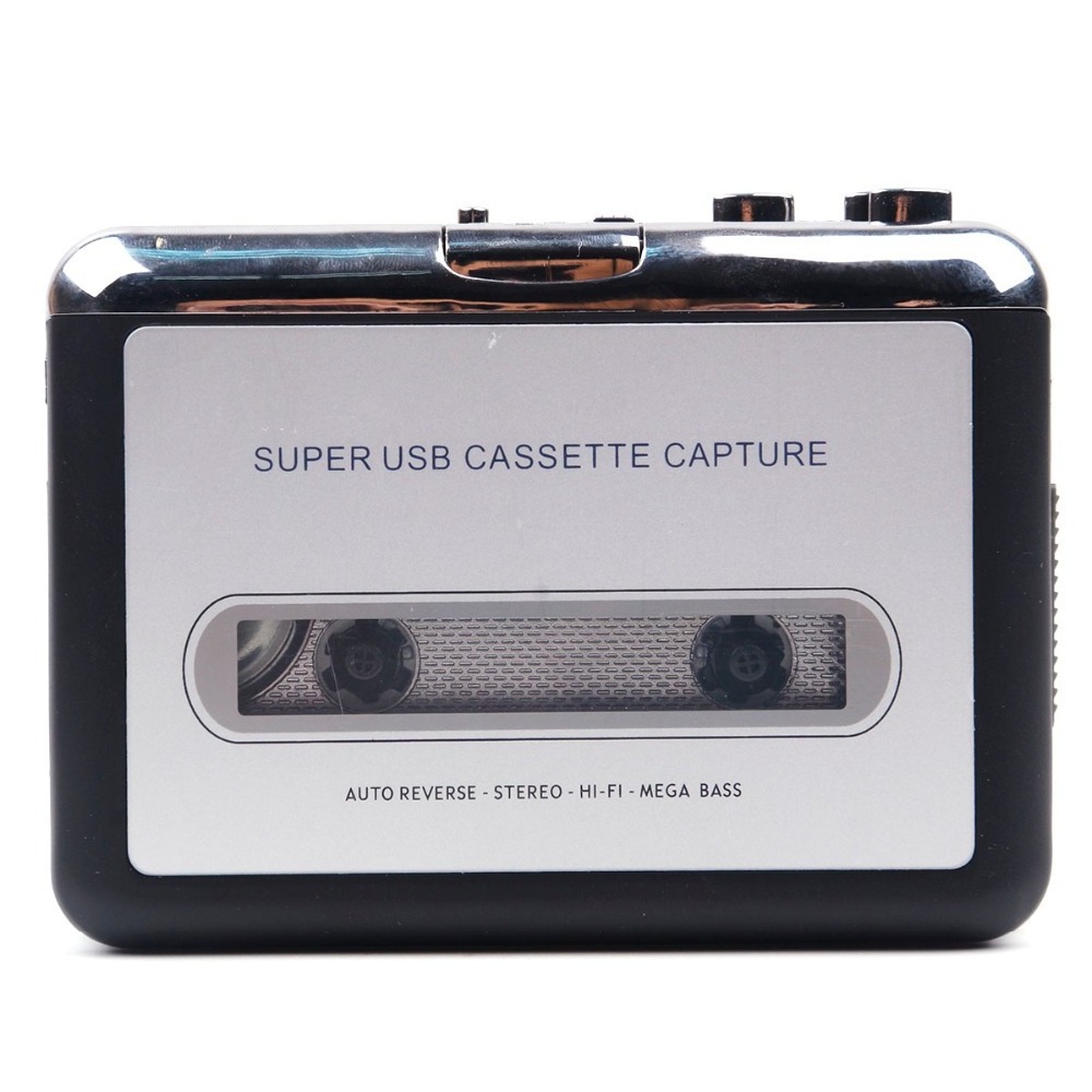 Cassette Player USB Cassette to MP3 Converter Capture Audio Music Player Tape Cassette Recorder