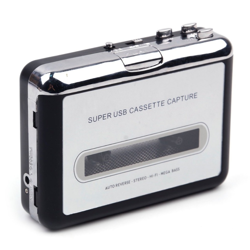 Cassette Player USB Cassette to MP3 Converter Capture Audio Music Player Tape Cassette Recorder