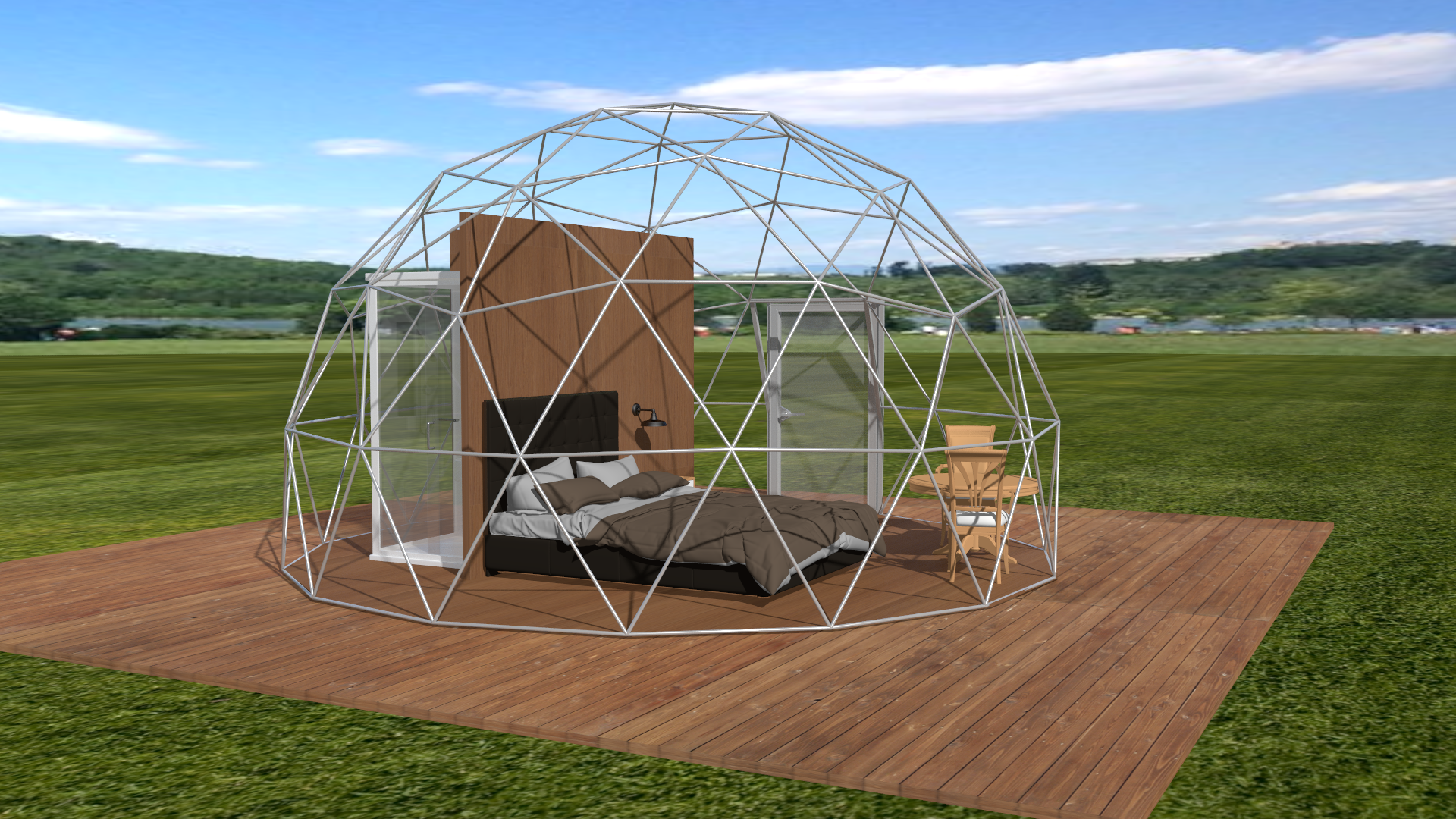 Good-looking Outdoor Small Weather Proof Around Igloo Tent Dome Outdoor Dining Igloo Dome Tent Glamping