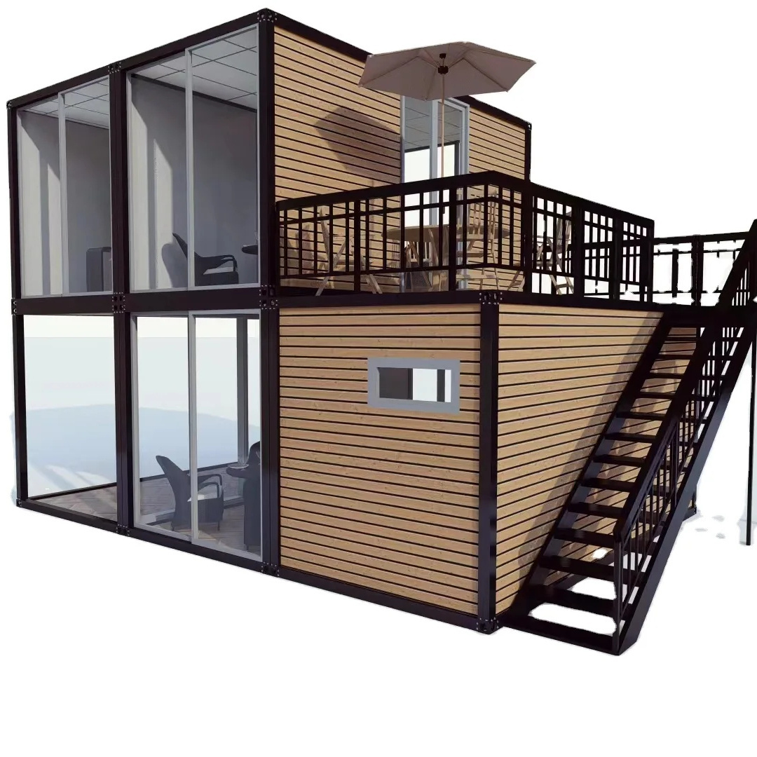 Foldable Tiny Home House Expandable Container Casa Made Modular Container House Prefabricated mobile housing