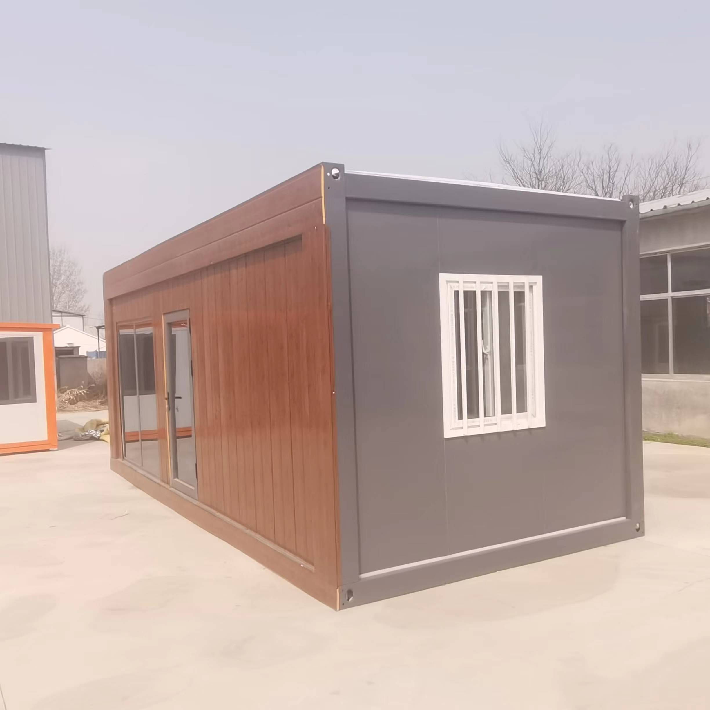 2 story container house with 3 bedroom galvanized steel prefab house personalized design for hotel use