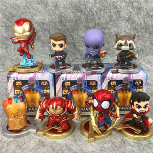 Hot Sale Marvel Superhero Blind Box Figure SpiderMan Blind Box Doll Car Decoration