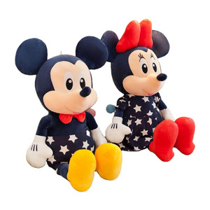 Wholesale Cartoon Cute Mickey Minnie Plush Toy Mouse Plush Doll For Claw Machine Toy