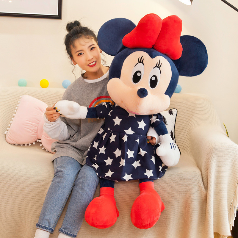 Wholesale Cartoon Cute Mickey Minnie Plush Toy Mouse Plush Doll For Claw Machine Toy