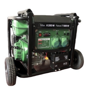 Gretech Top quality professional home use gasoline generator set 3 Phase 8000w gasoline power