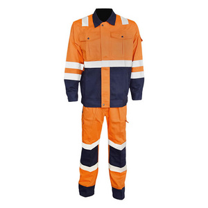 Orange Blue Costume Fireman Customized Firefighter Clothes Top Premium Quality Fire Resistant Customized Full Suit For Man