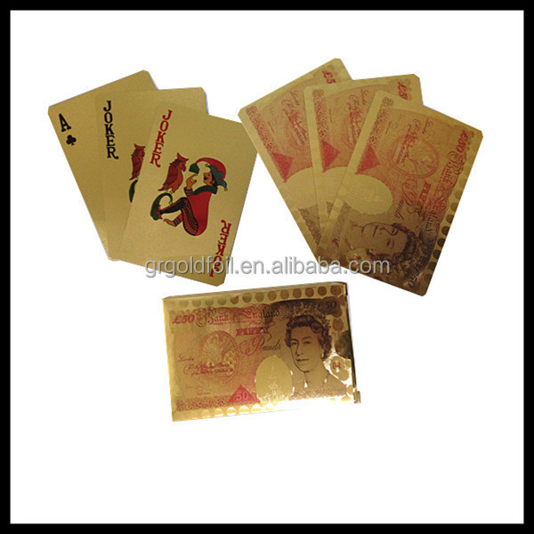 Hot Selling Japanese gold trumps JAPAN ITEM Playing Card