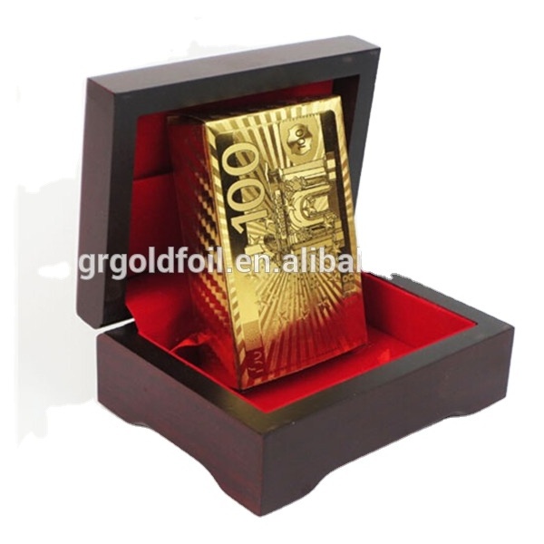 24k gold foil poke mon cards,yugioh cards packed in yugioh wooden gift box