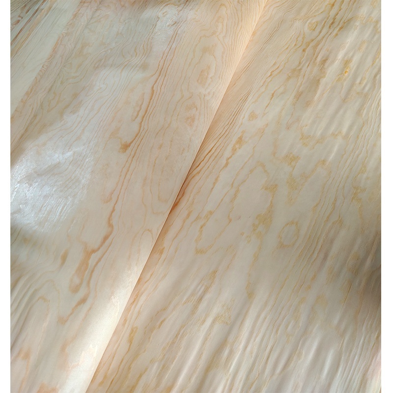 Hot sale cheap sheet  rotary cut natural 2mm pine wood veneer for door skin