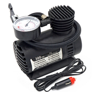 Tire Inflator Portable Air Compressor 300PSI DC 12V Electric Air Pump for Car Tires Bike Motorcycle Ball