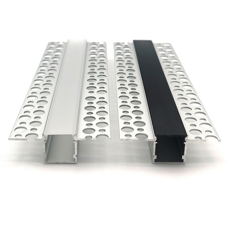 Aluminum Profile Low Price Extrusion Sheets Aluminum Profile Led Strip Light Metal for Led Drywall Led Strip Diffuser