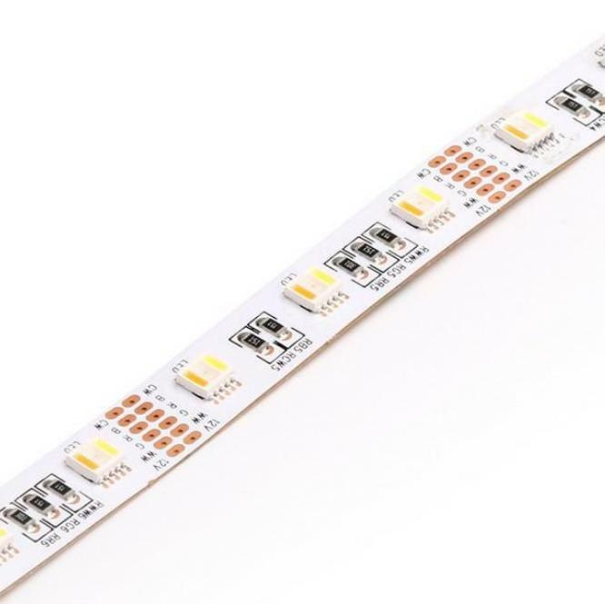 New color changing led lights programmable 12/24v dc 4 color in1 rgbw led epistar smd led chip 5050