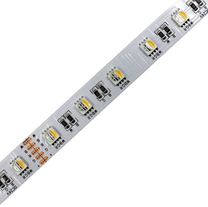 New color changing led lights programmable 12/24v dc 4 color in1 rgbw led epistar smd led chip 5050