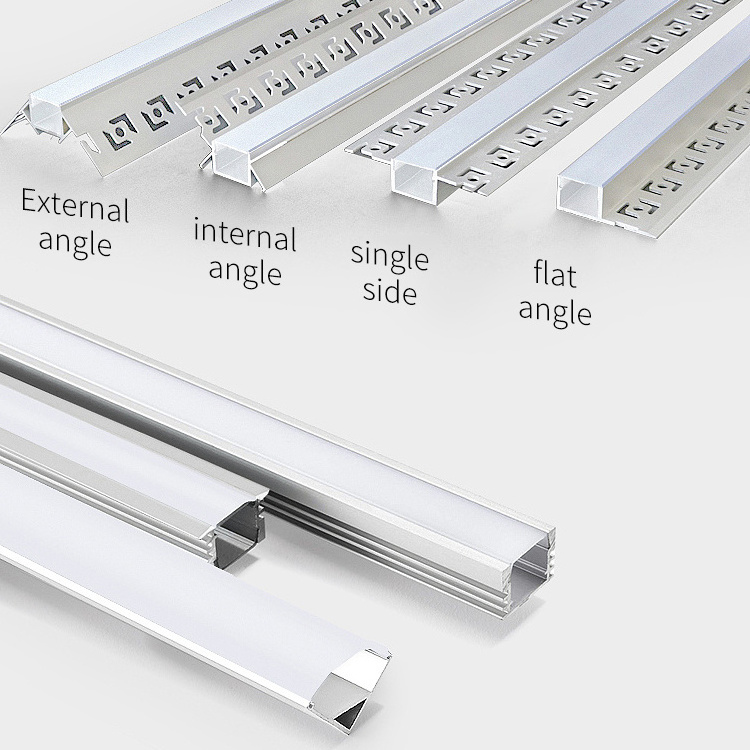 Aluminium-Led-Profil Ip68 For Led Lighting Strips 45 Degree Corner Aluminum Profile Led Strip Light Led Strip Light For Ceiling