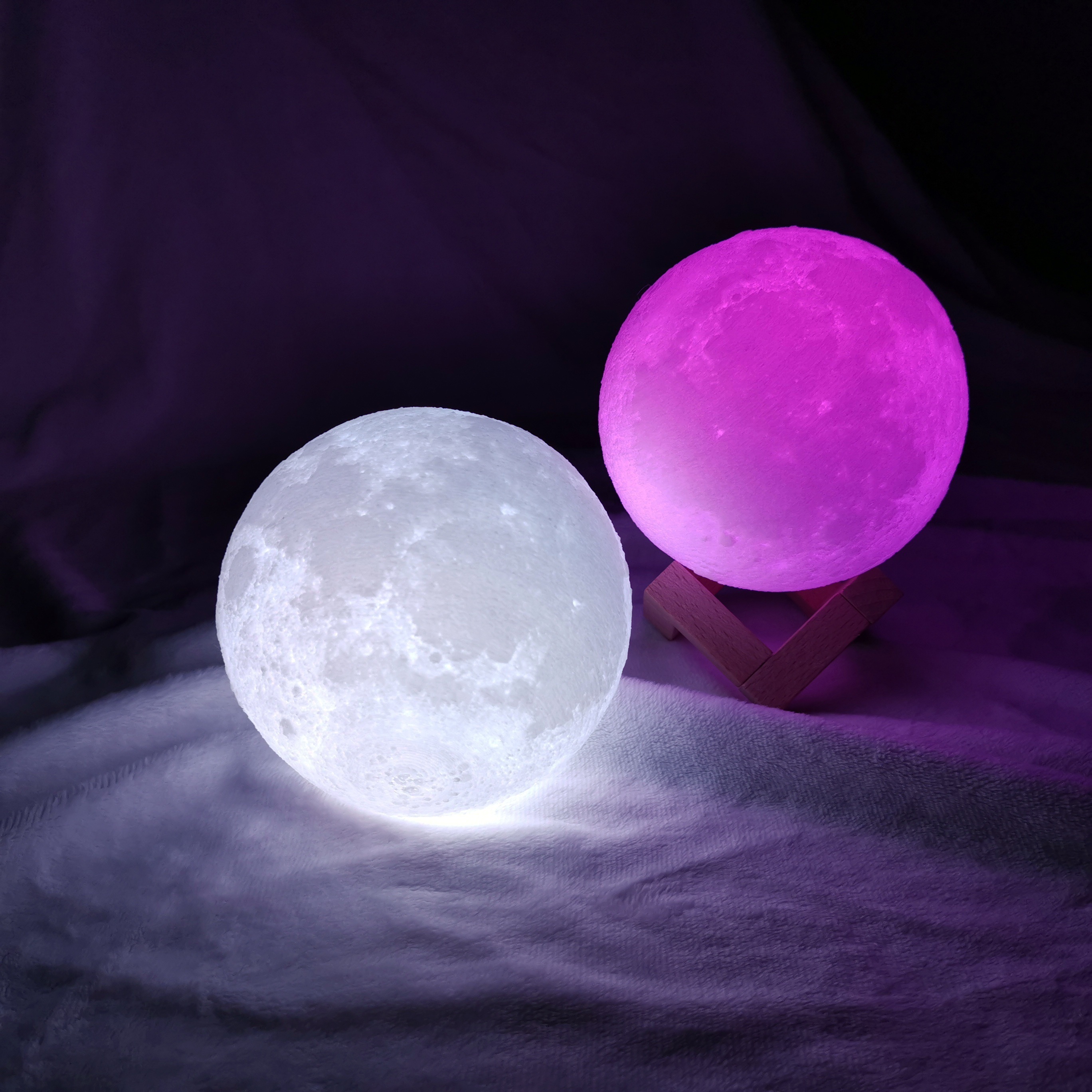 15CM Baby Room Decor Full Moon Led Moon Globe 3d Moon Light