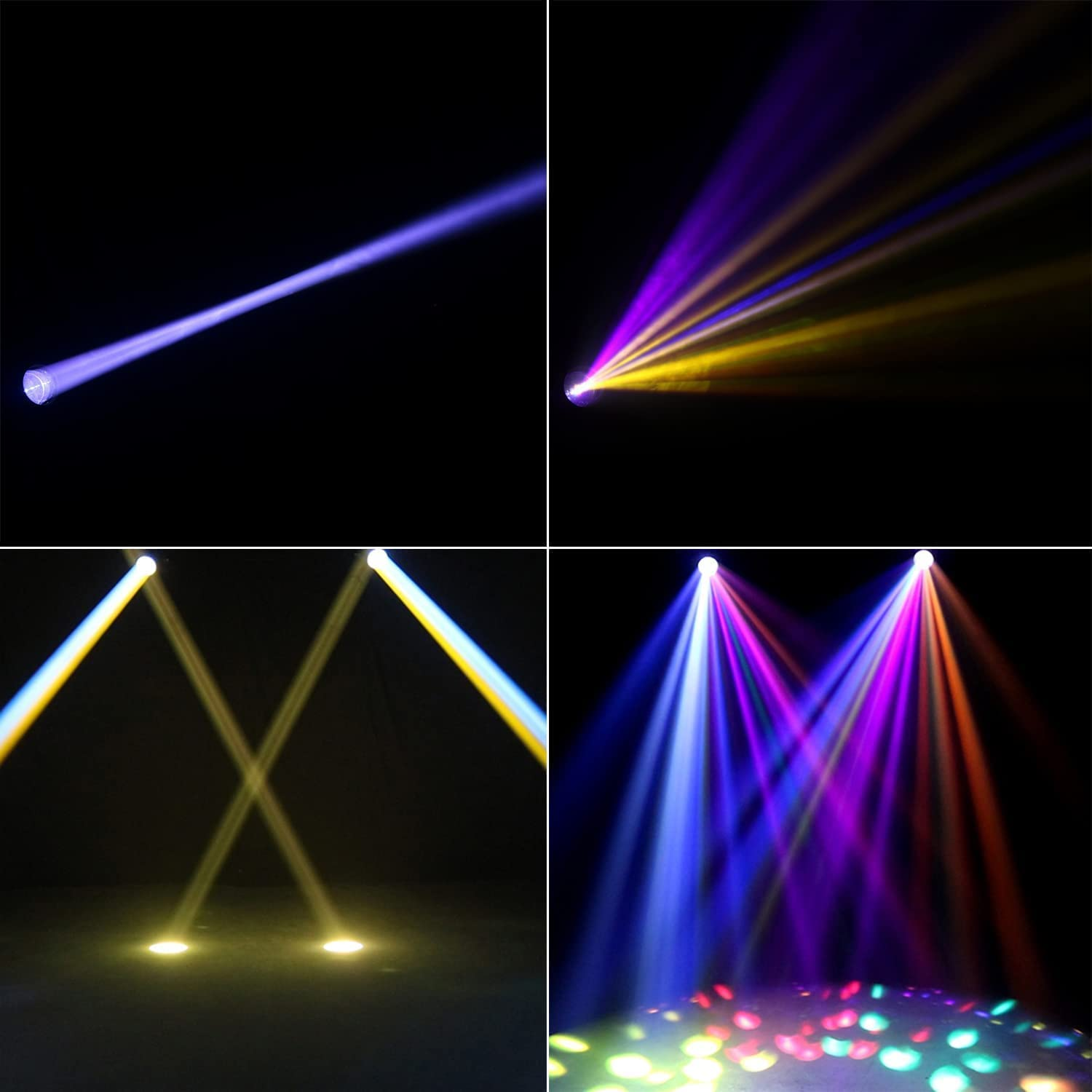 250W RGB Rotating Disco DJ Party Magic Ball Strobe Mini Laser Projector Lamp KTV Atmosphere Light LED Stage Lights