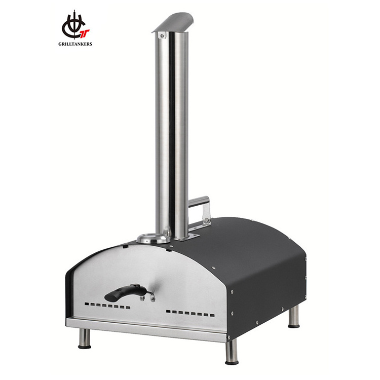 Best Price Luxury  Portable Stable Construction Wood Fired Pizza Oven For Garden Camping