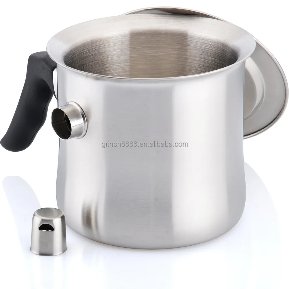 milk pot milk can stainless steel milk warmer pot