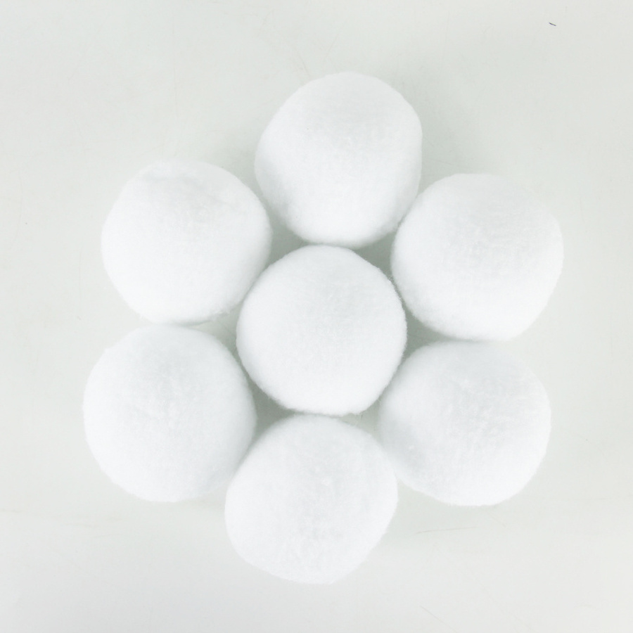 2020 White Artificial Indoor Snowball Soft Snowball For Fight