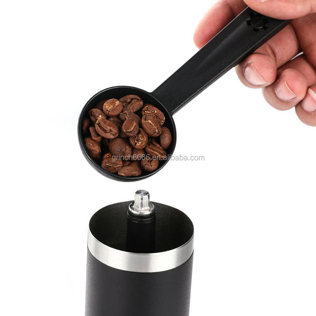 Black Coffee Grinder Mini Stainless Steel Hand Manual Coffee Grinder