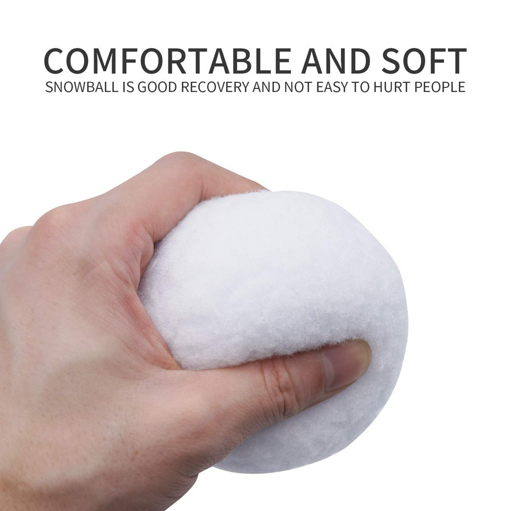 2020 White Artificial Indoor Snowball Soft Snowball For Fight