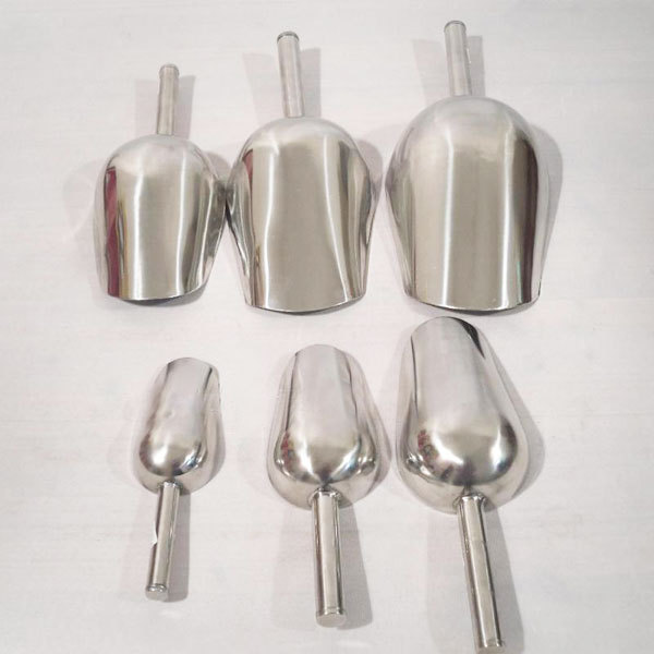 Stainless Steel Ice Scoop,Food Flour Candy Scoop For Bar, Ice Scoop Tool 6 Sizes For Option