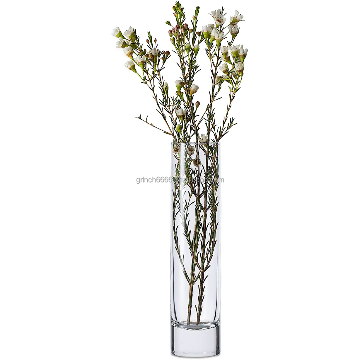 Clear Glass Bud Vases Glass Clear Serene Spaces Living Vase Centerpieces Home Decor cylinder glass vases