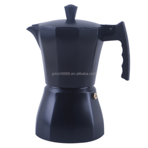 Black Moka Coffee Pot Moka Pot Espresso Coffee Maker Good Reputation Black color Moka Pot Espresso Coffee Maker