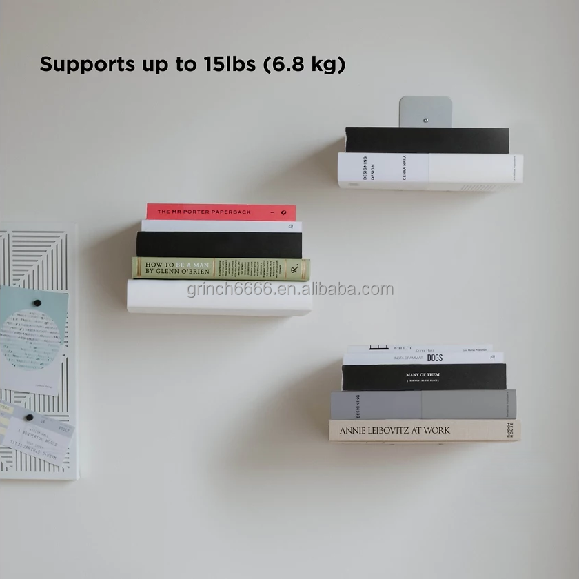 wall bookshelves floating Conceal Floating Shelves Conceal invisible  floating bookshelves