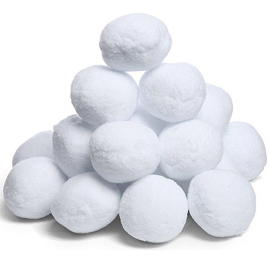 Good White Artificial Indoor Snowball Fight Soft Snowball For Fight